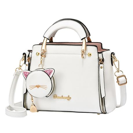 Portable Cat Cartoon Handbags Shoulder Bag Messenger Bag Image