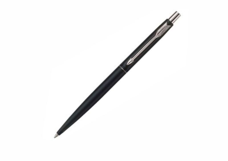 Parker Classic Ballpoint Pen Matte Black Barrel with Silver Trim