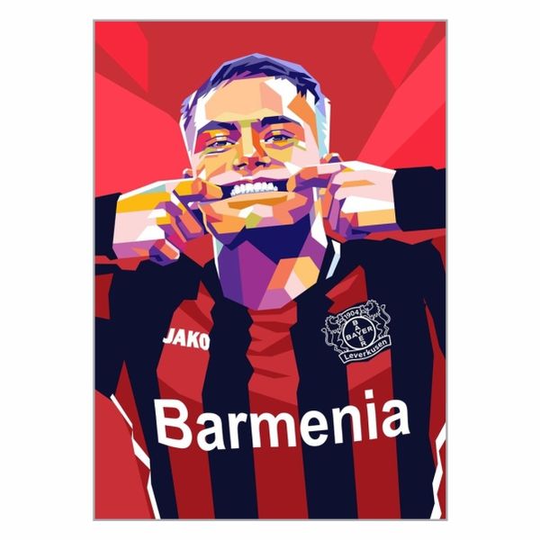 Florian Wirtz Funny Celebration Poster - A1