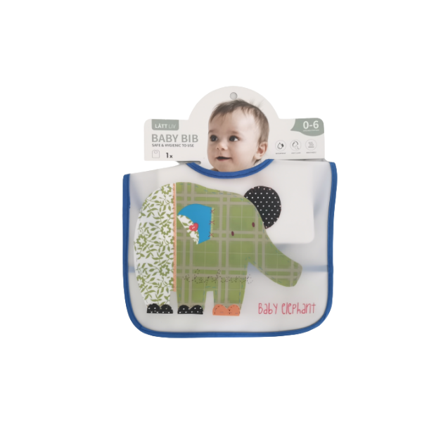 Set of 3 Baby Bib - Waterproof Soft Silicone