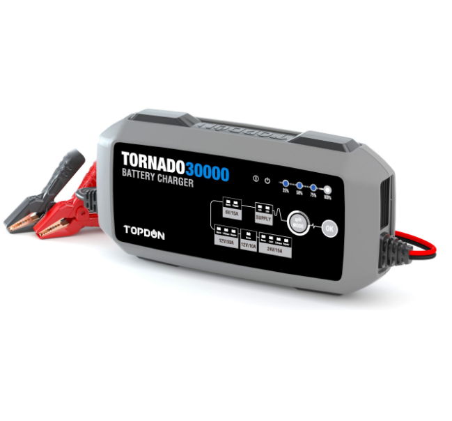 Topdon Tornado 30000 UpperMidLevel Smart Battery Charger Shop Today