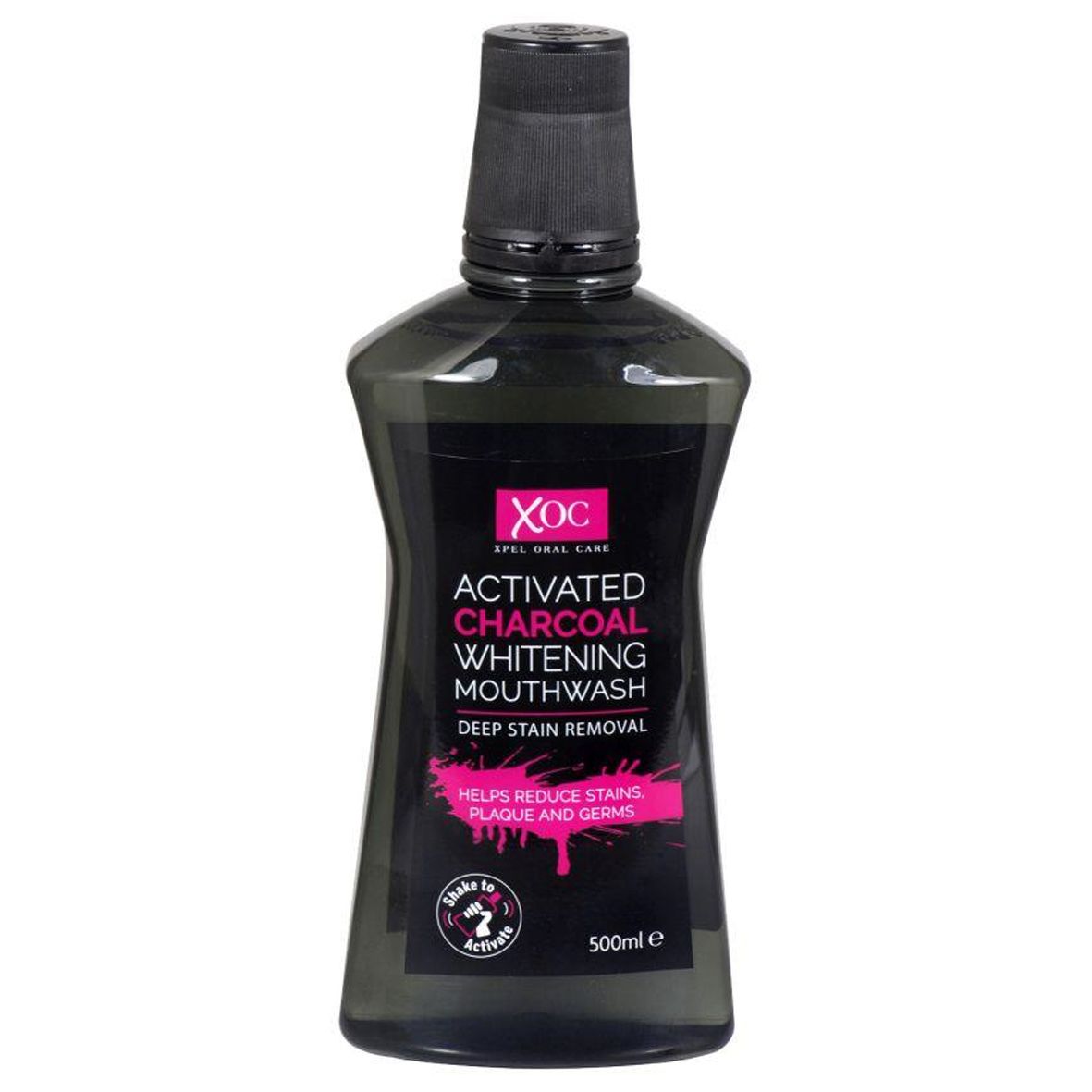 Xpel Oral Care Activated Charcoal Whitening Mouthwash 500ml Buy
