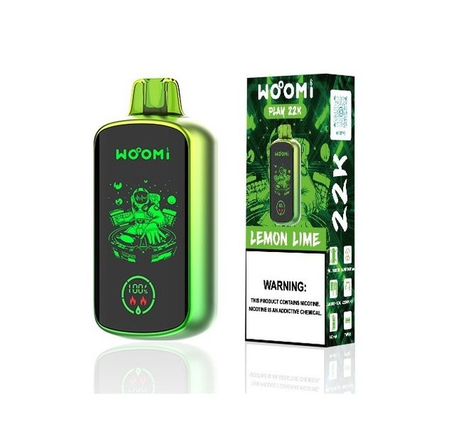 Woomi Play Lemon Lime 22000 Puffs Disposable Vape