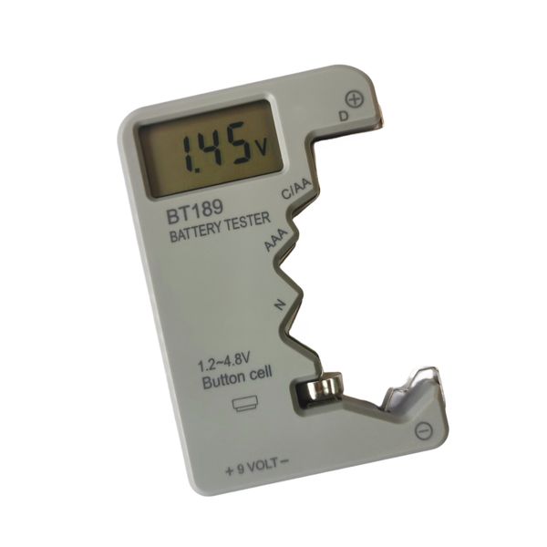 1PCS Portable digital battery tester for battery level measurement