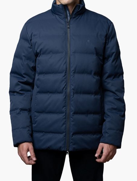 Polo Navy Quilted Puffer Long Sleeve Jacket image