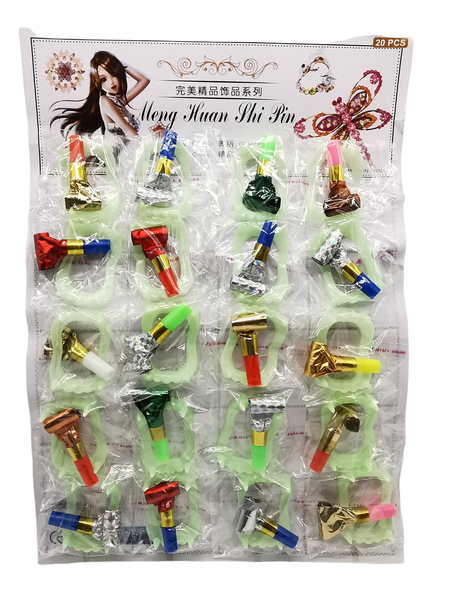 Party pack Party Whistle And Dracular Teeth Kids Toy