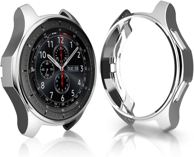 TPU Protective Watch Case Cover for Gear Shock, Silver for Daily &amp; Outdoor