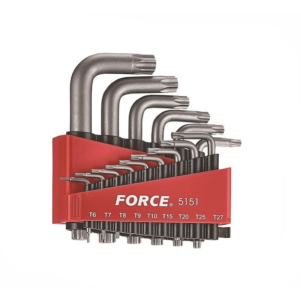 Force - Star Tamperproof Key T-6h-t-60h - 15 Piece