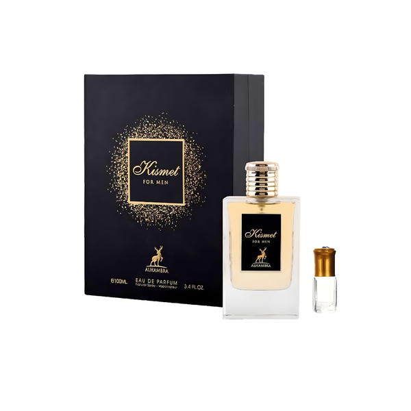 Kismet by Maison Alhambra for Men Eau de Parfum - 100ml + Perfume Oil