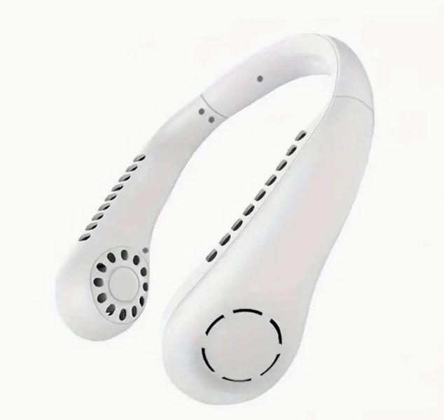 The Portable Neck Fan From Popular Earphone Design