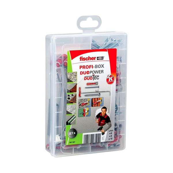 fischer DuoPower + DuoTec Profi-Box - 87 pieces