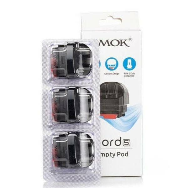 Smok Nord 5 Empty Replacement Pod (3 Pack)