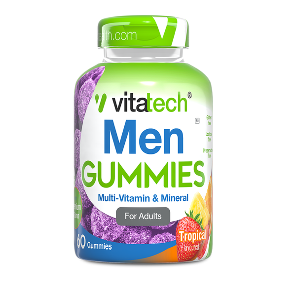Vitatech Men Multi Vitamin Gummies Tropical Fruit 60 gummies