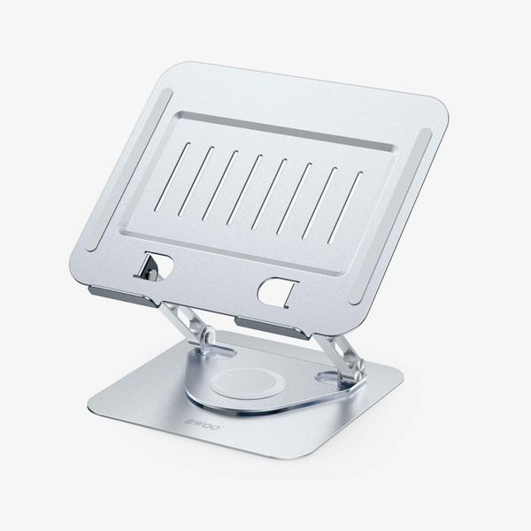 BWOO Adjustable Metal Laptop Stand with 360 Rotation Base BO-ZJ142