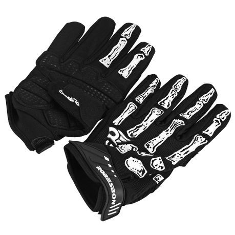 skeleton mtb gloves