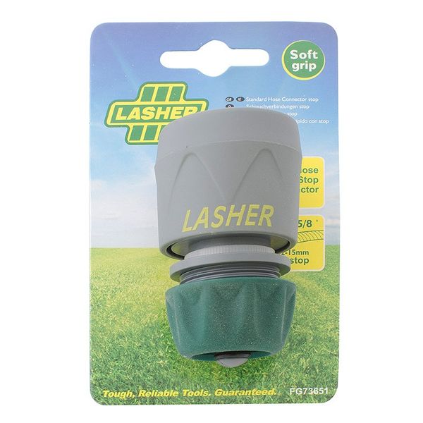 Lasher Hose Fitting Tap Connector - Gardening - Stop - 1mm - Bulk Pack of 5