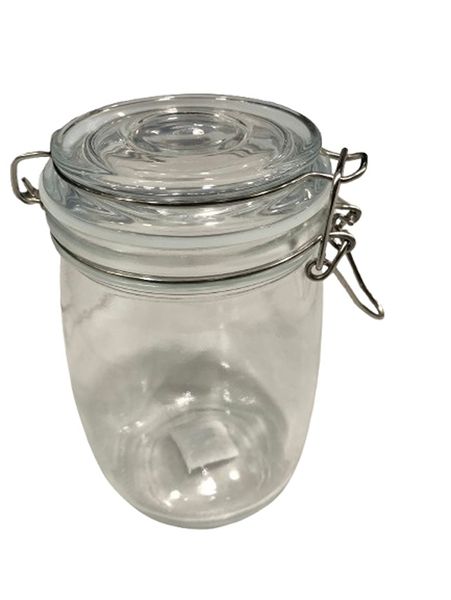 Multi- Purporse Food Storage Glass Jar