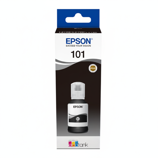 Epson Ecotank Black Ink Bottle 127ml - High Yield for EcoTank Printers