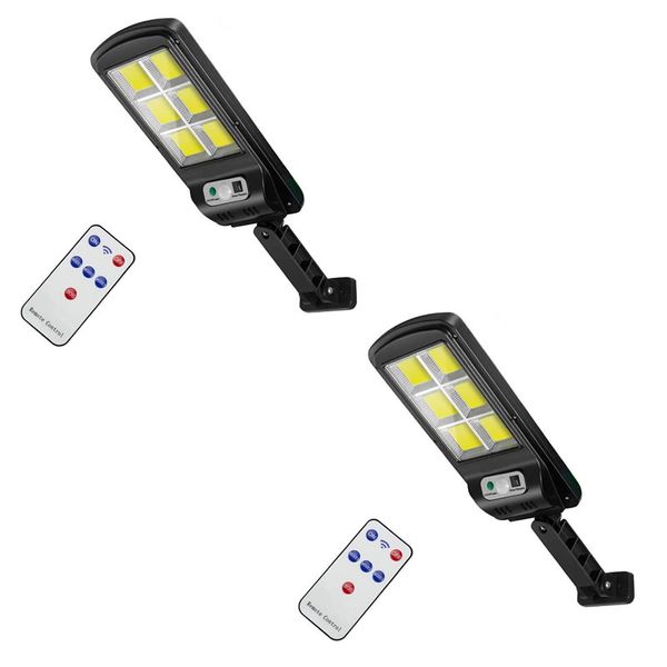 2 Set Of 20COB Solar Powered Outdoor Street Lamp/Light AB-TY16