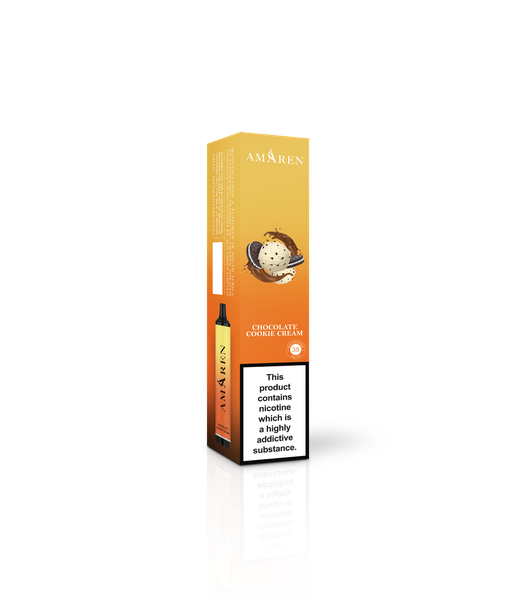 Amaren Hubbly Flavour Disposable Vape - 3500 Puffs - Choc Cookie - 35mg