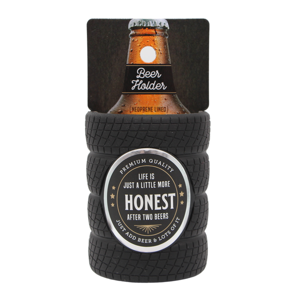 Beer Holder - Life is just a little more Honest after two beers