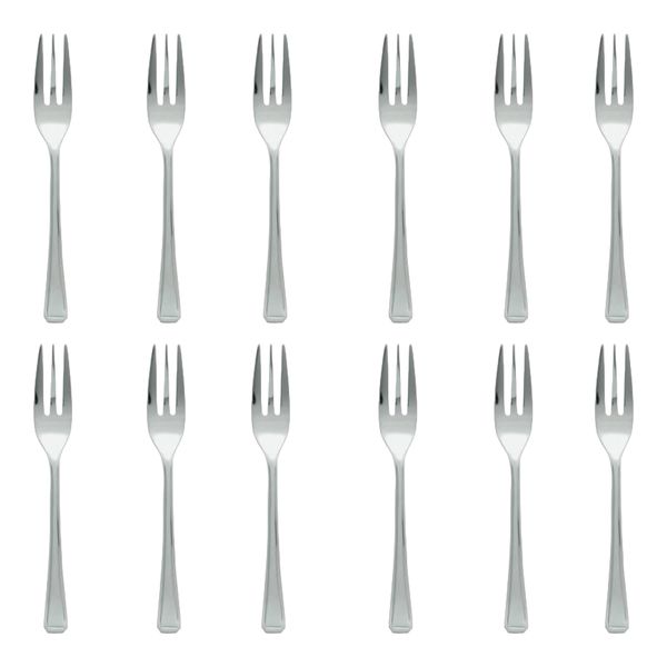 12 Piece Cake Fork Harley Stainless Steel