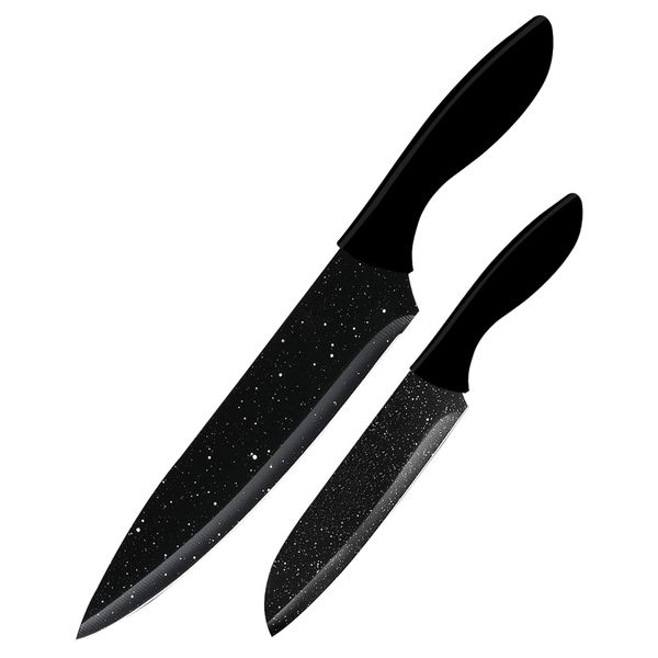 Stainless Steel Ultra Sharp Edge Ergonomic Handle Knife Set - 2 Piece