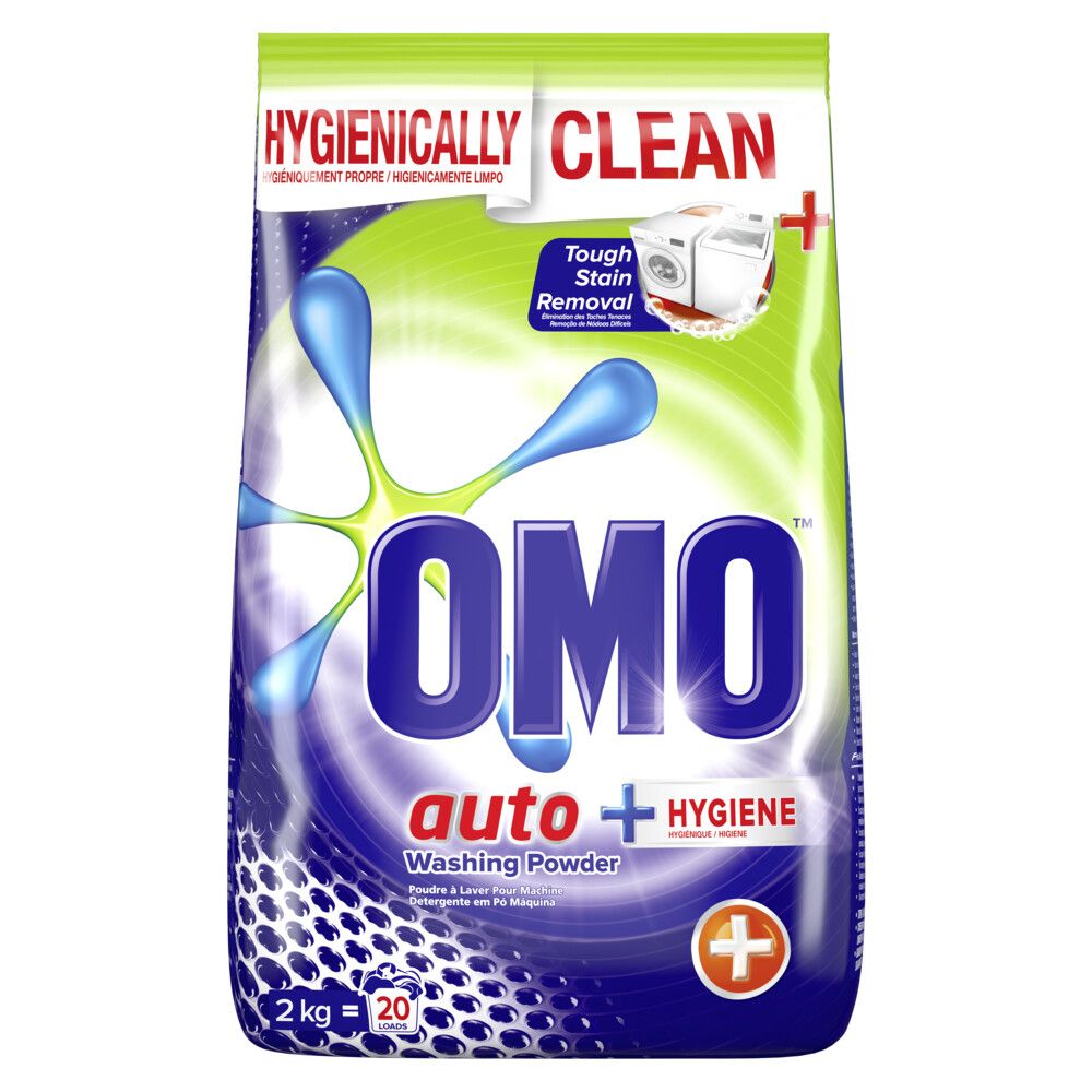 OMO Hygiene Auto Washing Powder 2kg | Buy Online in South Africa ...