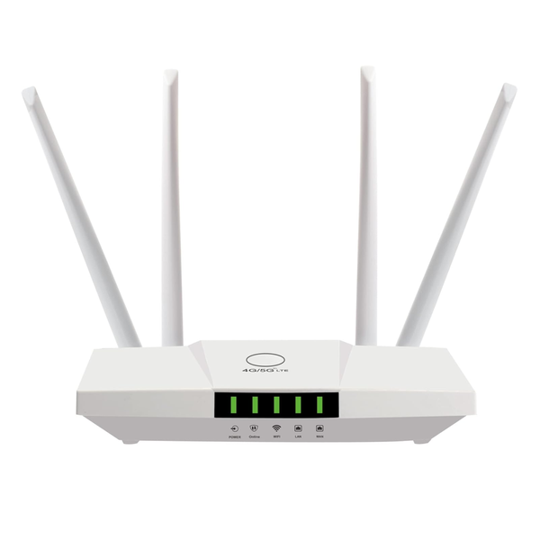 4G CPE Wireless Router - Dual-Band WiFi 5/6 Outdoor/Indoor Cellular Router