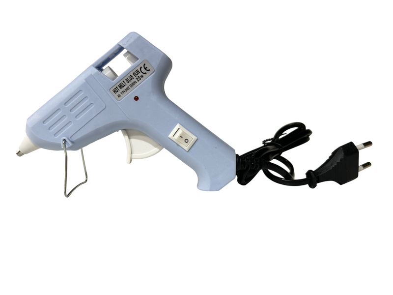 Pastel Glue Gun + 12 Glue Sticks