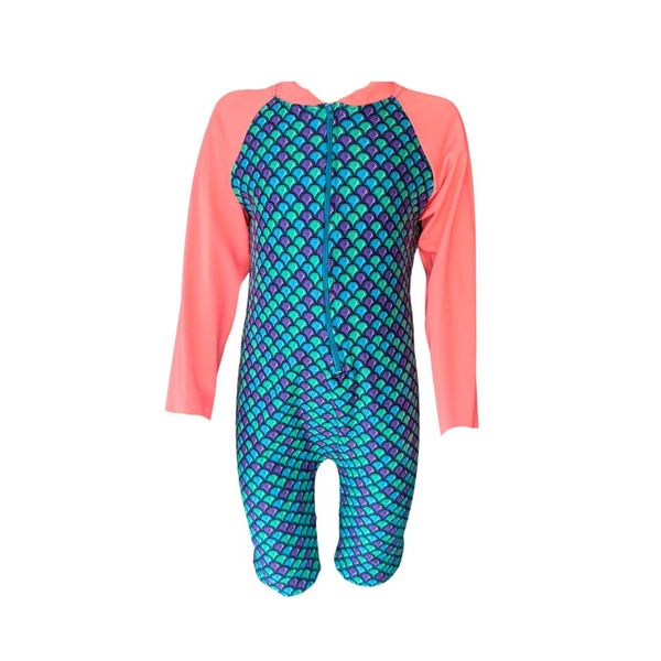 Kids Swimwear One Piece, Beachwear, Swim Mermaids