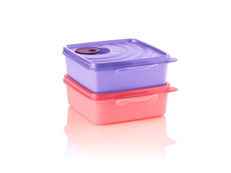 Tupperware Crystalwave Snackbox 850ml - Blue