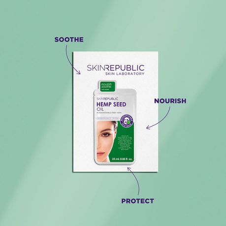 Skin Republic Hemp Seed Oil Face Mask Buy Online In South Africa Takealot Com