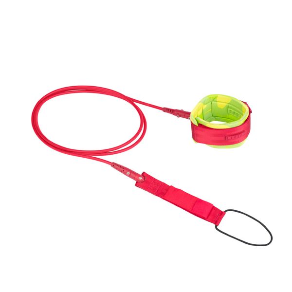 ION - Surfboard Tec Leash - Red - 6 Inch