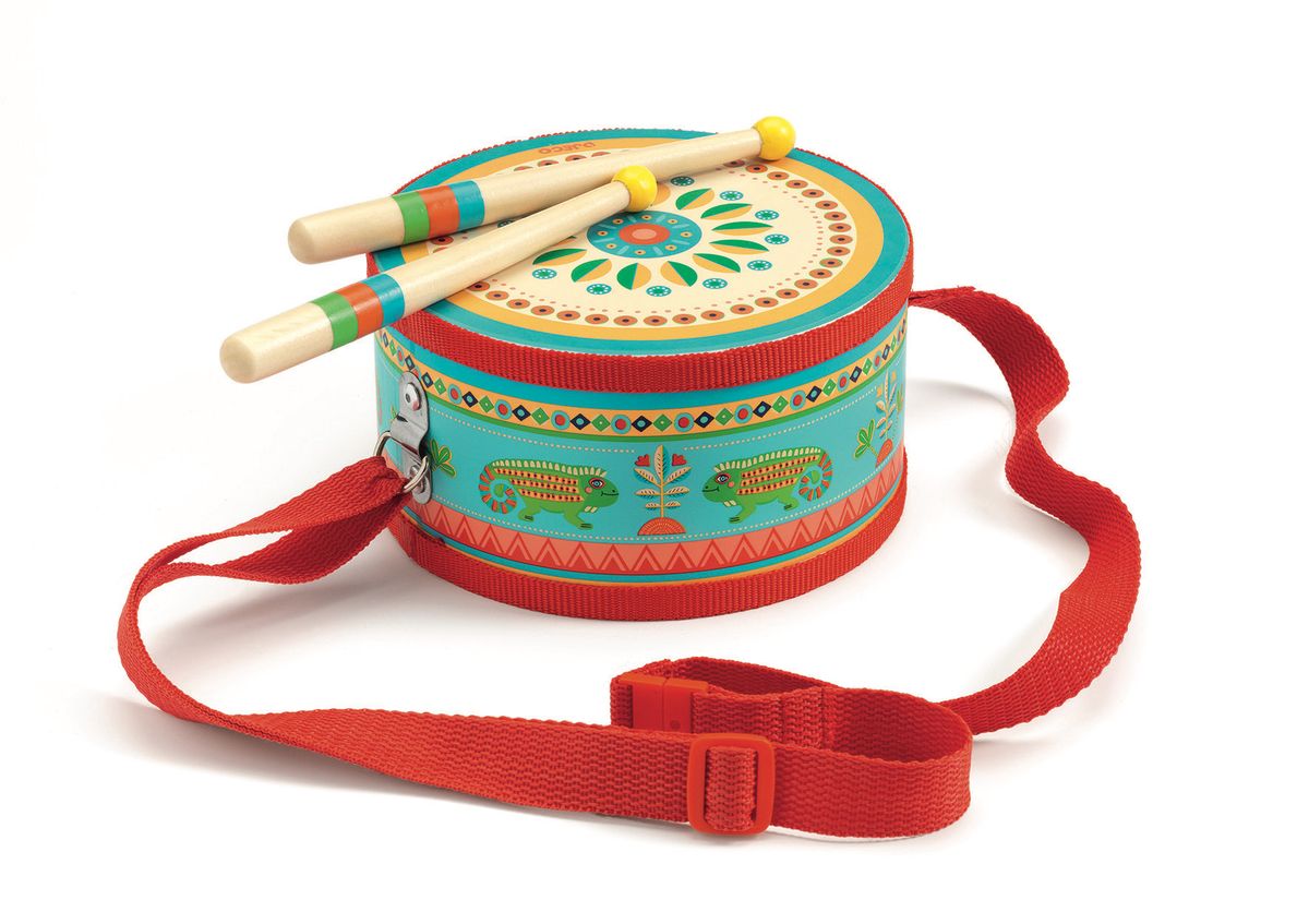 Djeco Wooden Music Instrument - Hand Drum