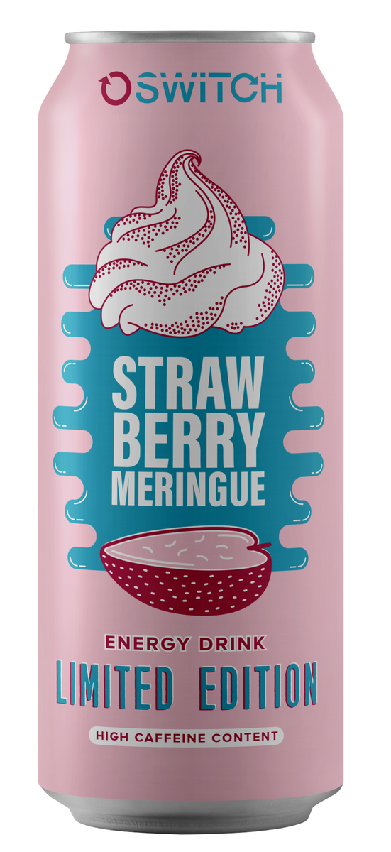 Switch Energy Strawberry Meringue 24 x 500ml Buy Online in South