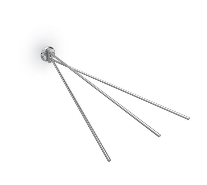 Stainless Steel Swivel Rail - 60 x 50 x 420mm