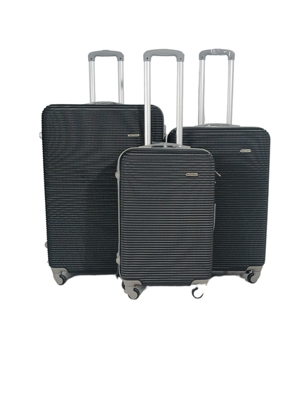 Begin Again 3-Piece Hard Shell ABS Luggage Set