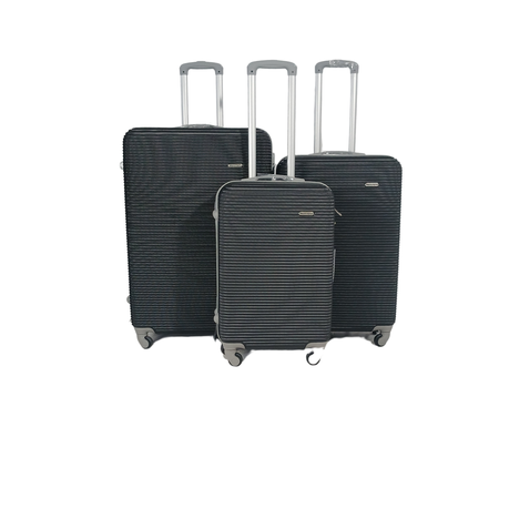 Begin Again 3 Piece ABS Luggage Set - Hard Shell