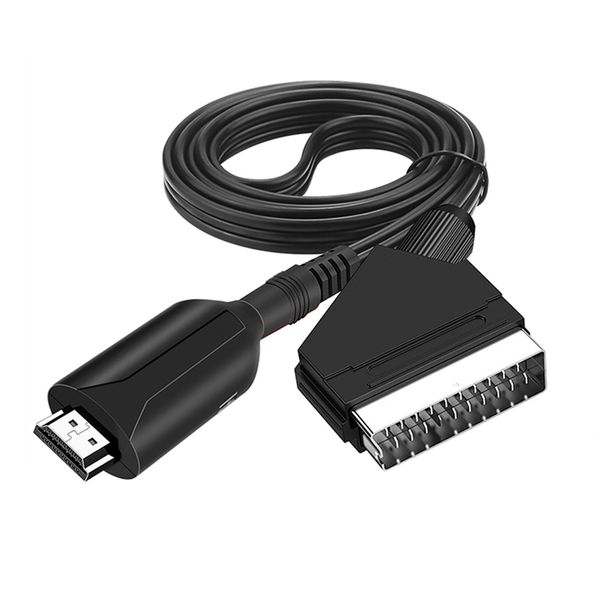 HDMI to SCART Converter - 1080P A/V Adapter for Devices