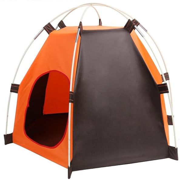 Pet Tent Portable Folding Outdoor Waterproof Dog Teepee Pet Bed Pet Cage