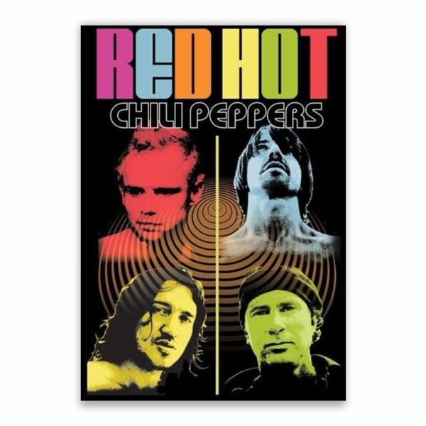Red Hot Chili Peppers Members Poster - A1