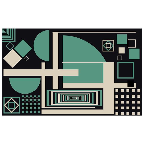 Lines of Thought Rectangle Tablecloth