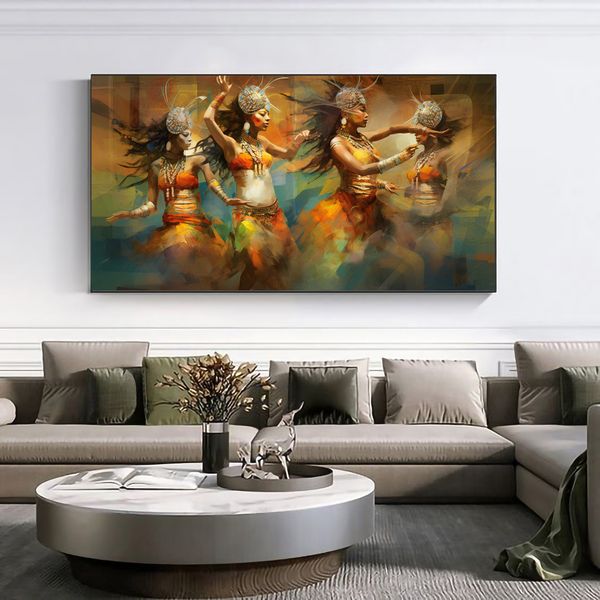 Canvas Wall Decor - Dance of the Ancestors - 0374