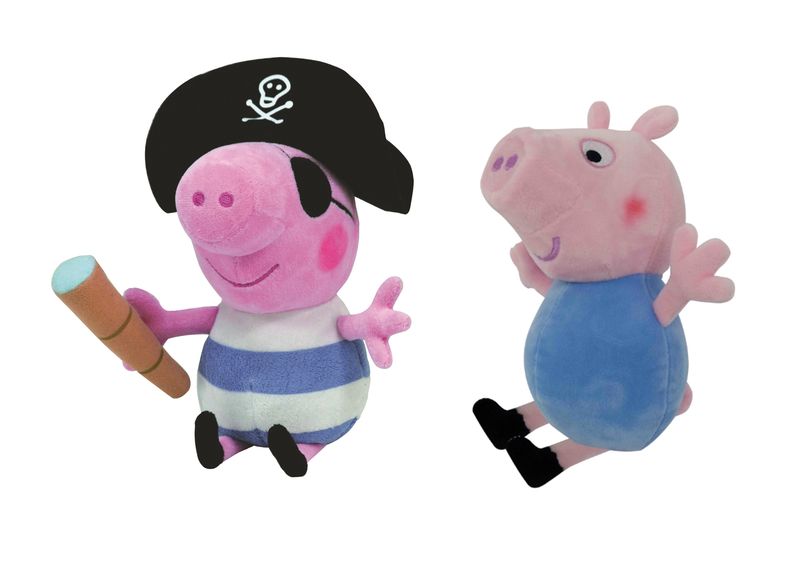 Peppa Pig 25cm Plush Toy - George Assorted characters Blindbox