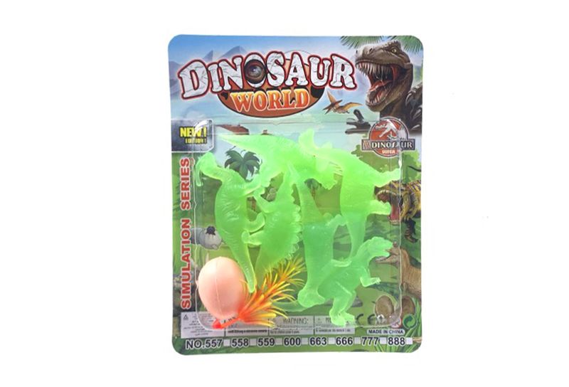 Glow in the Dark Dinosaur in B/C