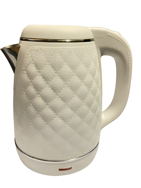 White Stainless Steel 1.8 L Kettle