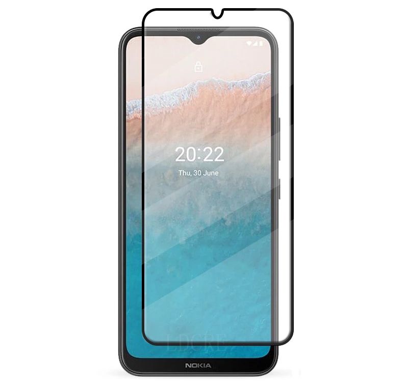 TRON® Full Coverage Tempered Glass Screen Protector Made for Nokia C21