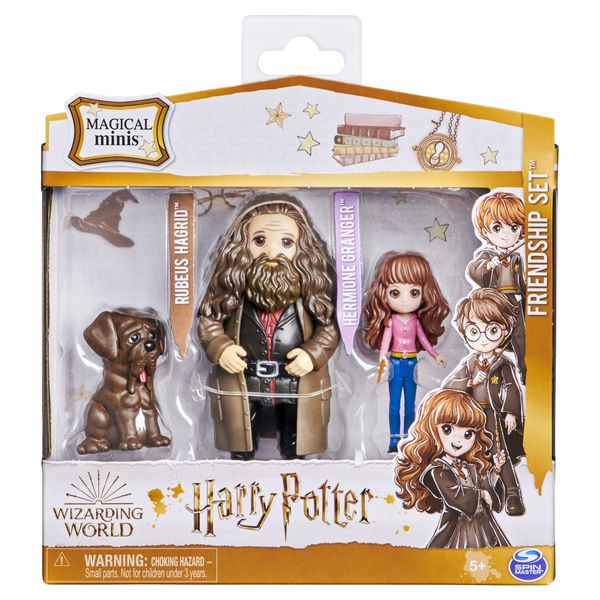 Wizarding World 7.5cm Hermione &amp; Hagrid Mini Friendship Pack