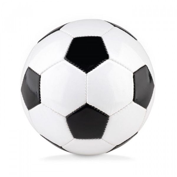 Kids PVC Stitched Soccer Ball Size 4 - Black and White
